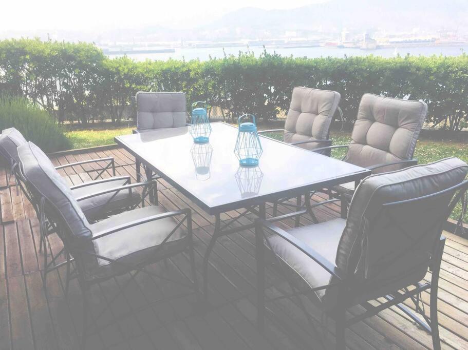 Flat With 160 M Of Garden, Sea Views Bilbao-Getxo Daire Dış mekan fotoğraf